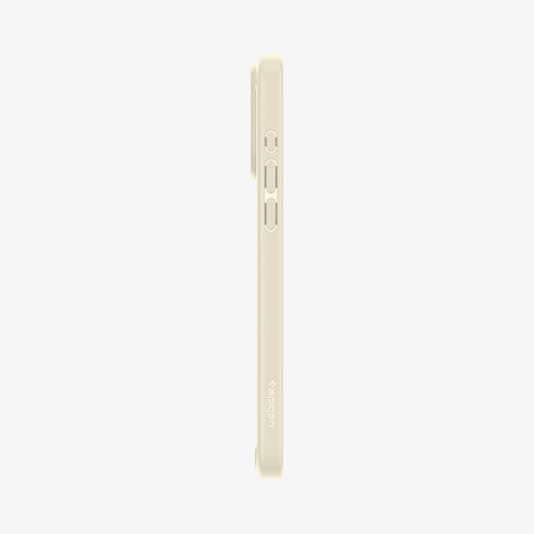 ACS07209 - iPhone 15 Series Ultra Hybrid Case in Natural Titanium showing the back
